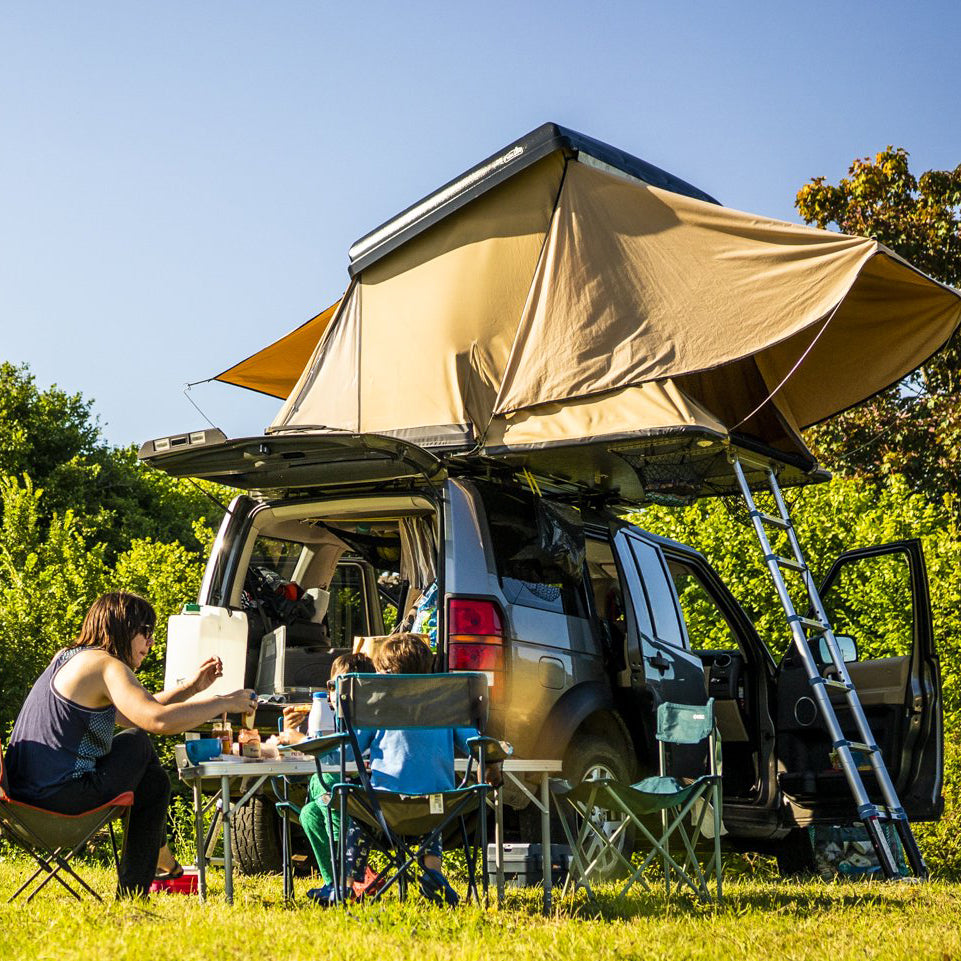 Dachzelt Naïtup FAMILY – schlafen unter den Sternen – 2 Erwachsene und – Camping Cocooning