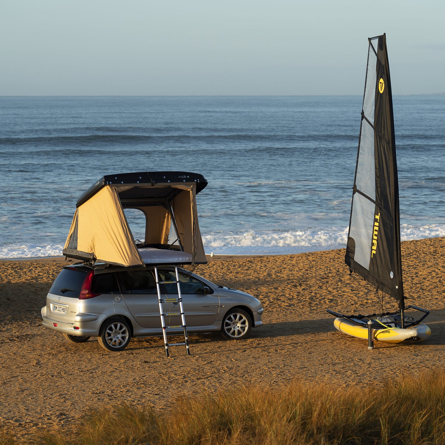 Roof tent Naïtup QUATRO - sleeping under the stars - 3 to 4 people