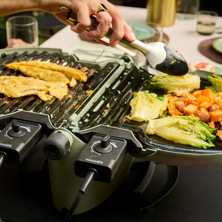 Portable E-BBQ Cement gray - Nomadiq