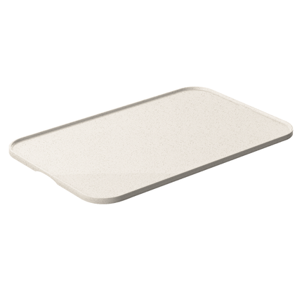 Beige onderzet tray voor voeder- en waterbak van honden.