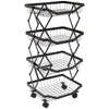Storage rack with 4 baskets Braddock - Bo-Camp