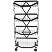 Storage rack with 4 baskets Braddock - Bo-Camp