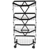 Storage rack with 4 baskets Braddock - Bo-Camp