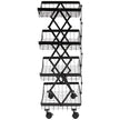 Storage rack with 4 baskets Braddock - Bo-Camp