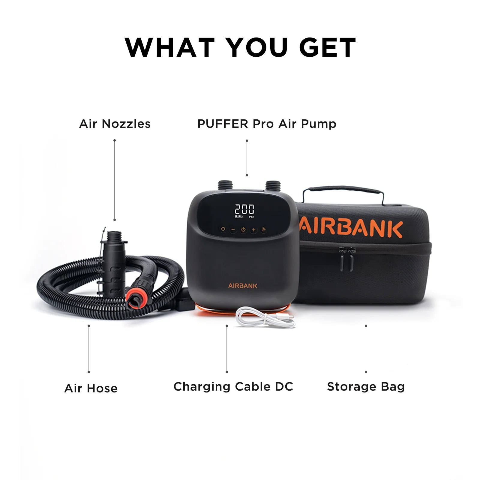 Rechargeable air pump - Airbank Puffer Pro