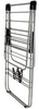 Foldable drying rack with shelf and shoe profiles - EuroTrail