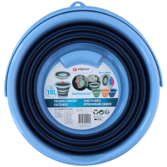 Foldable bucket 10 L - Alpina