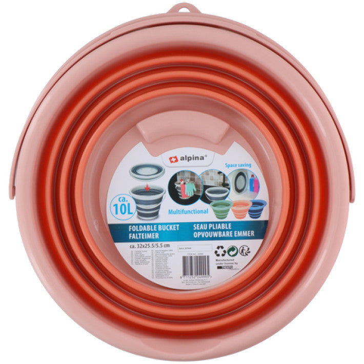 Foldable bucket 10 L - Alpina