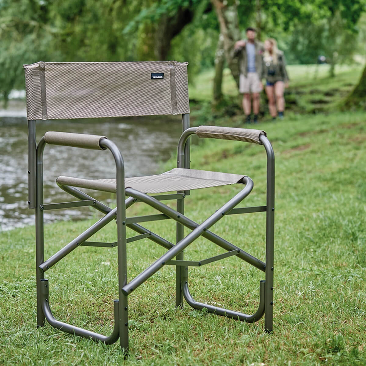 Folding chair for the Air table with aluminum frame and water-resistant fabric - Trigano