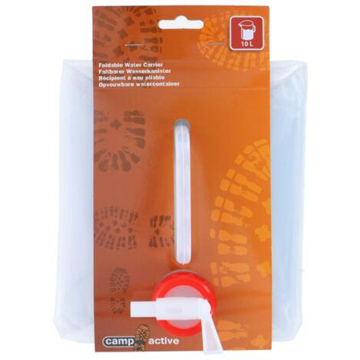 10-liter foldable water container with tap - Camp Active