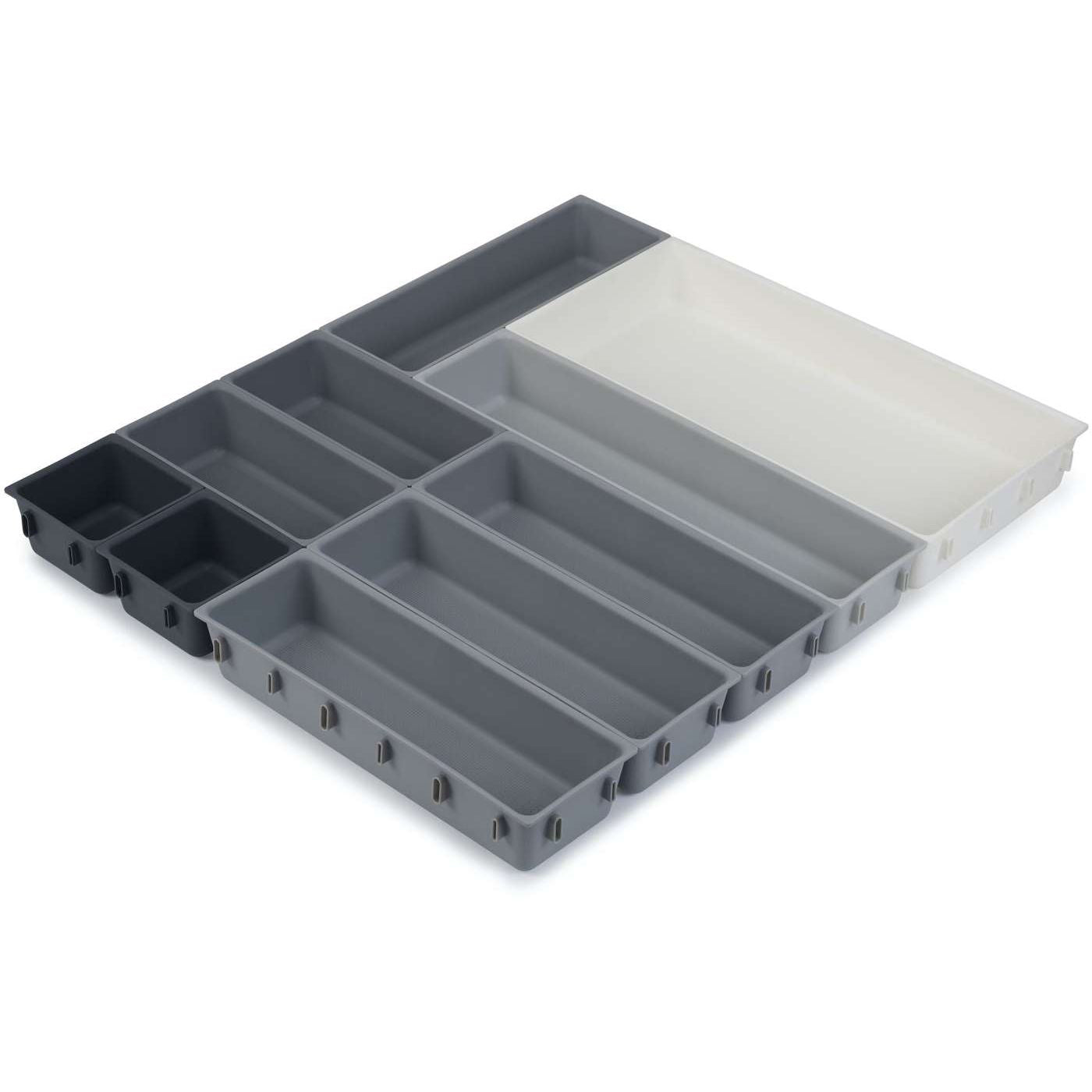 Lade organizer set van 10 stuks Blox van Joseph Joseph om je camper lades opgeruimd te houden