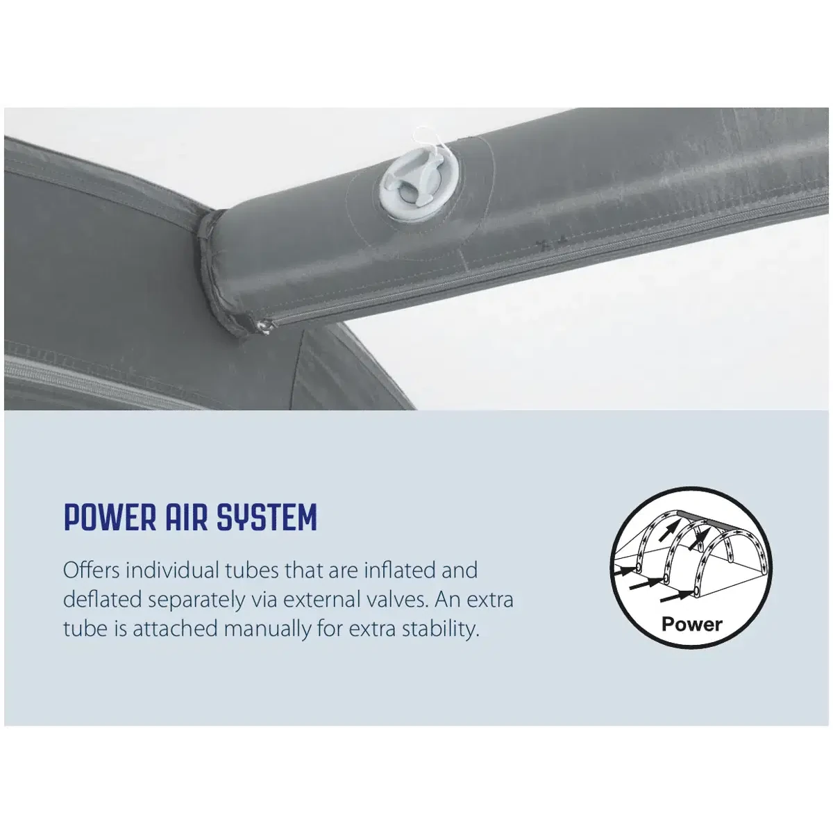 Outwell Cross PowerAir - drive away inflatable awning