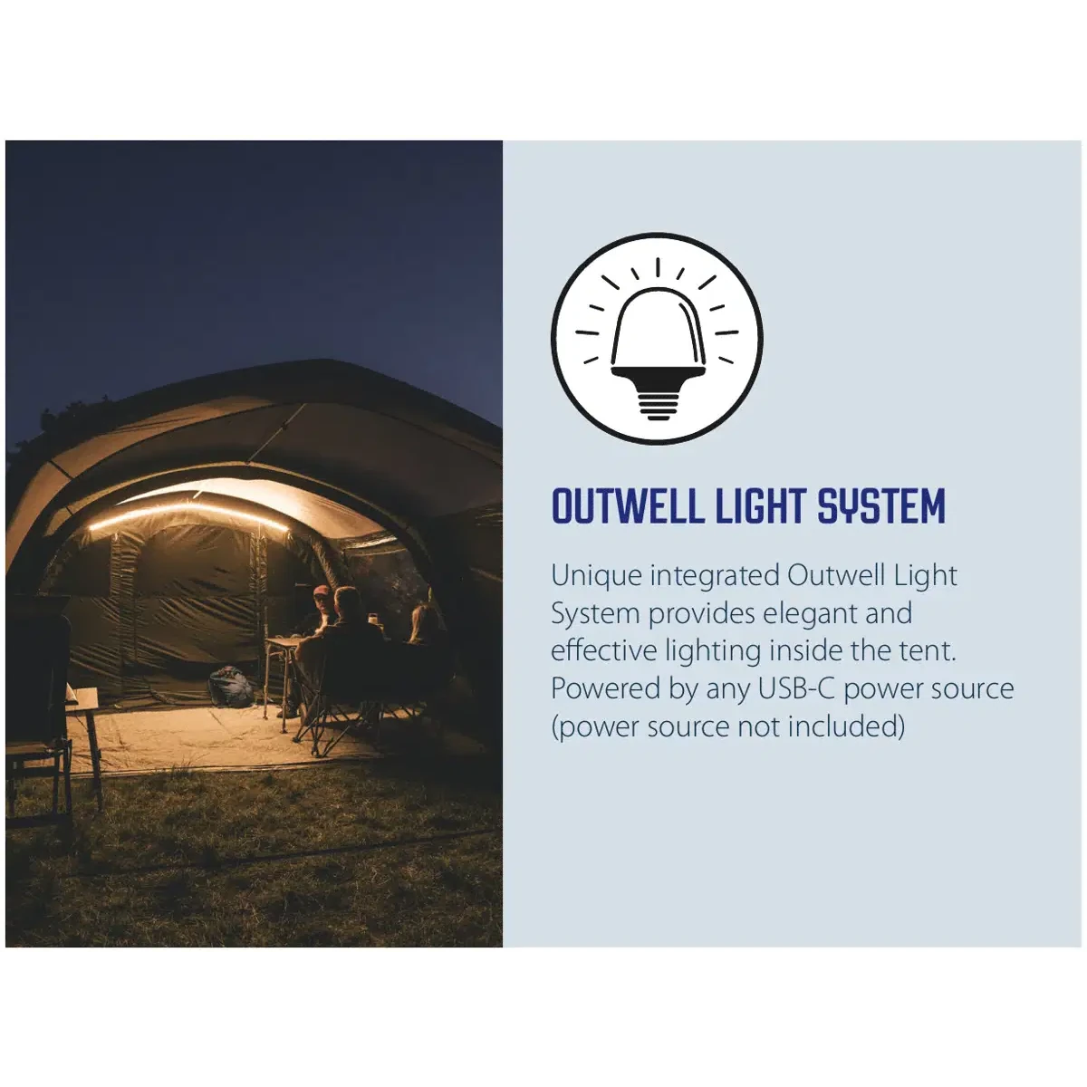 Outwell Cross PowerAir - drive away inflatable awning