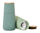 Salt and pepper mills with ceramic grinding mechanisms and oak lids - AdHoc