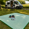 Kompakte, zusammenklappbare Picknickdecke 150 x 200 cm – Campactive