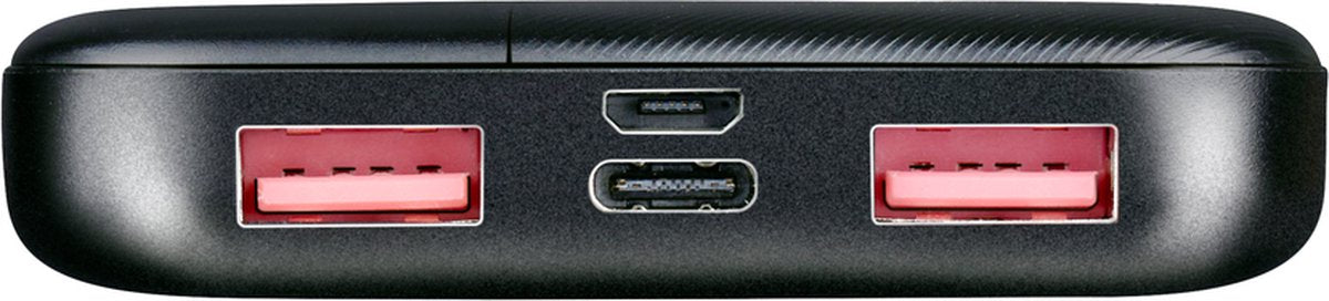 Power bank of 10000mAh or 20000mAh with 2 USB-A and 1 USB-C connections - Grundig