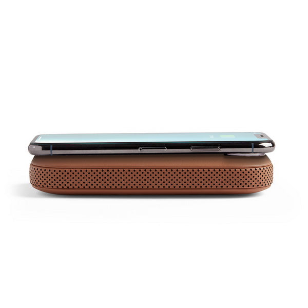 Wireless power bank with 360° Bluetooth® speaker PowerSound- Lexon