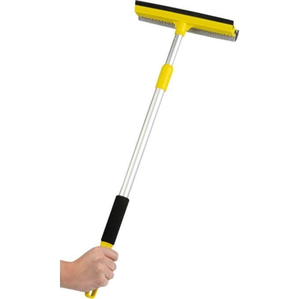 Telescopic window squeegee with anti-insect cloth - Dunlop