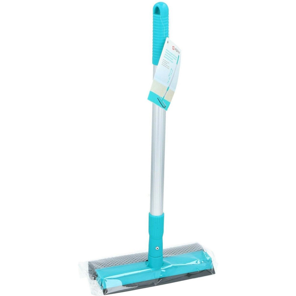 Telescopic window squeegee with anti-insect cloth - Alpina