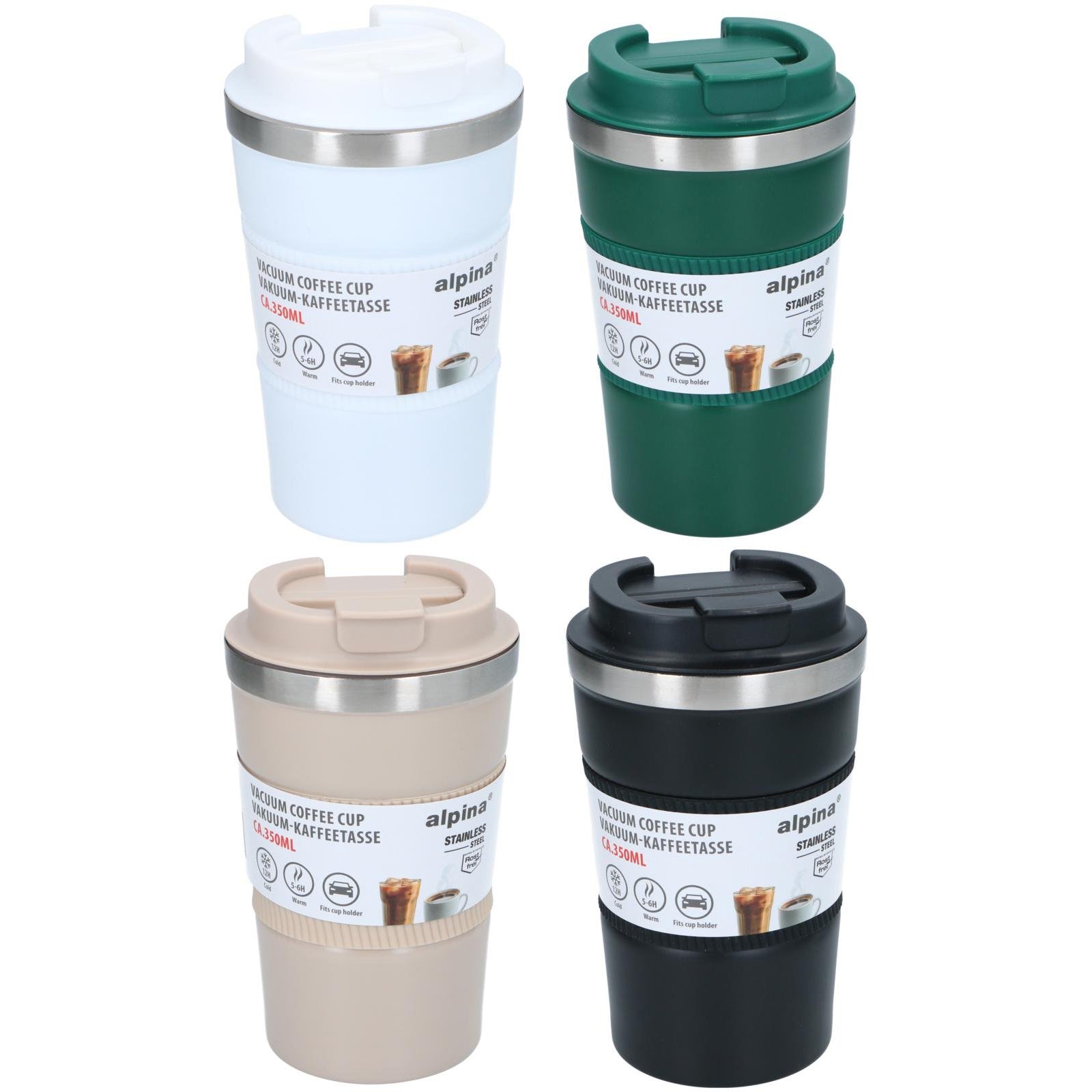 Gobelet de voyage de 350 ml pour café Vacuum - Alpina