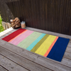 Carpet runner with colourful stripes in robust cotton - Remember