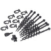 Set of 8 screw pegs made of plastic with fiberglass - Bo-Camp