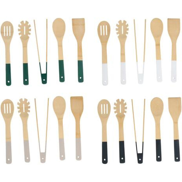 Cooking utensils made of bamboo set of 5 pieces - Alpina