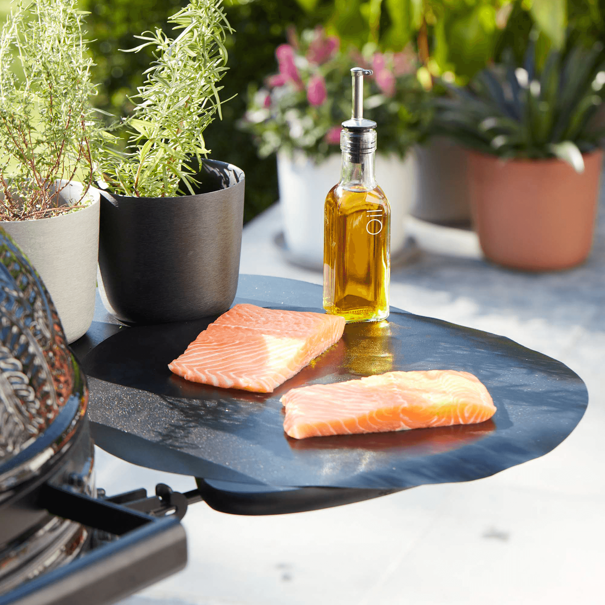 Set of 2 premium grill mats of 32 cm for the BBQ - Barbecook