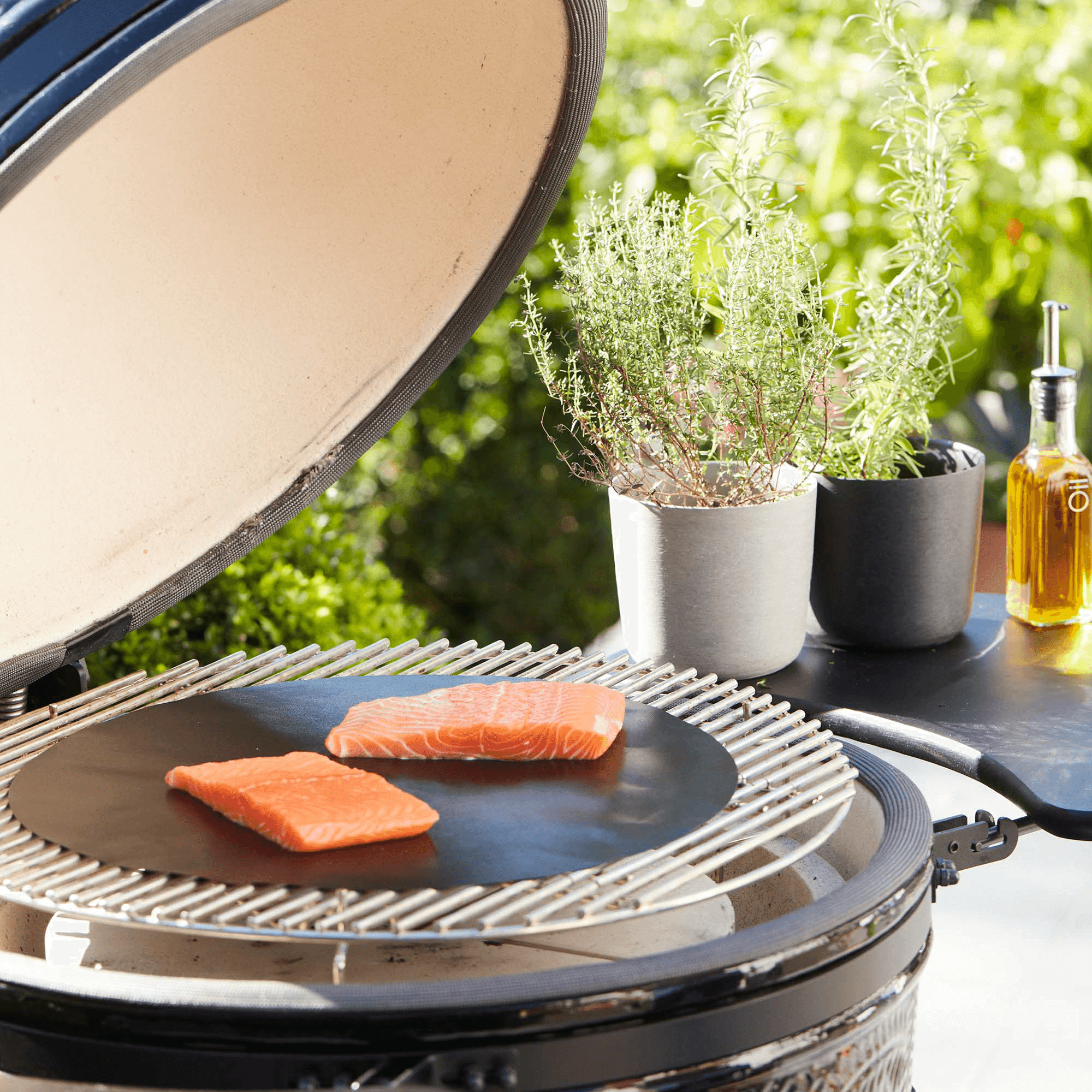 Set of 2 premium grill mats of 32 cm for the BBQ - Barbecook