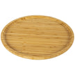 Set of 2 serving plates in bamboo with diameter 33 cm - Bo-Camp