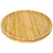 Set of 2 serving plates in bamboo with diameter 33 cm - Bo-Camp