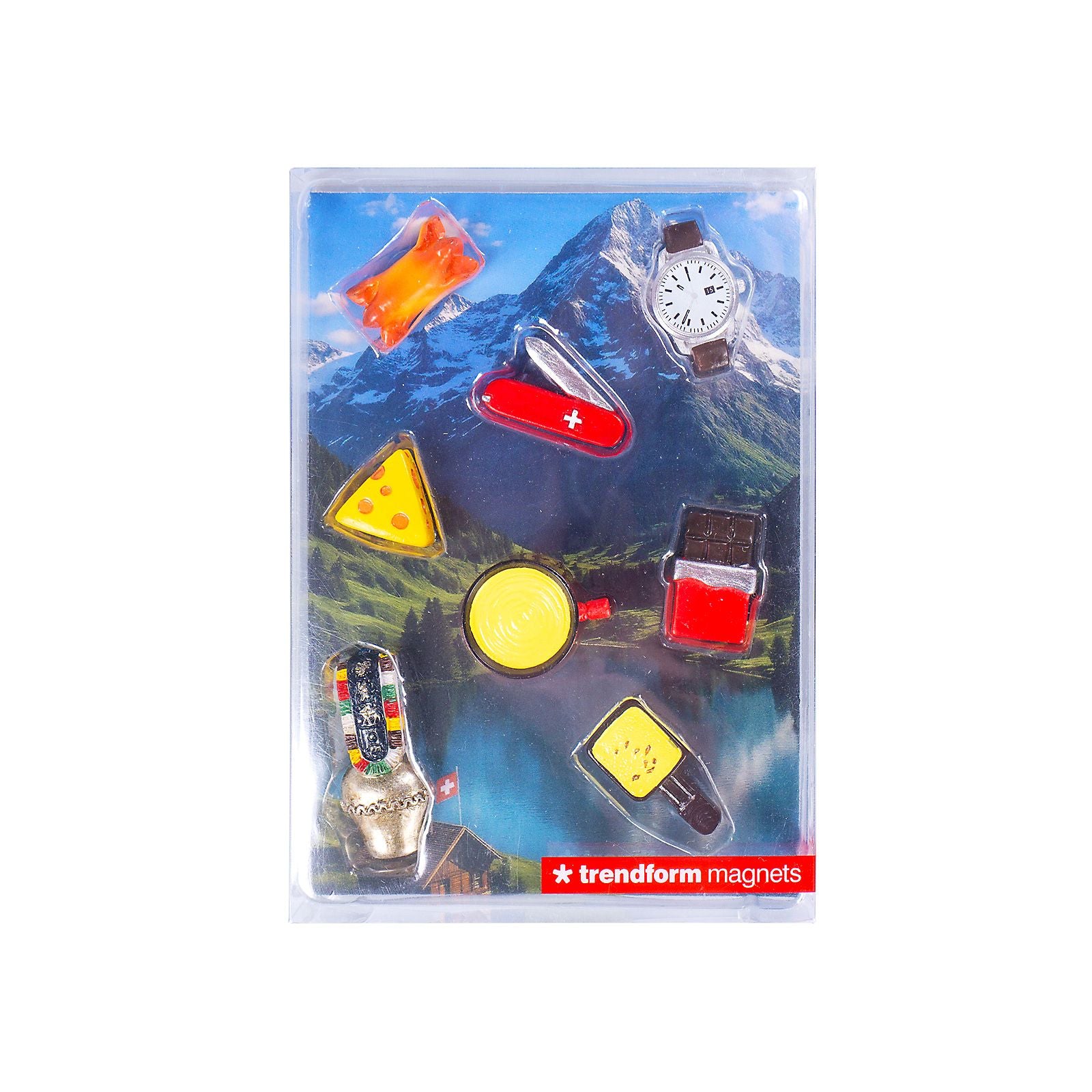 Set van 8 magneten Switzerland - Trendform