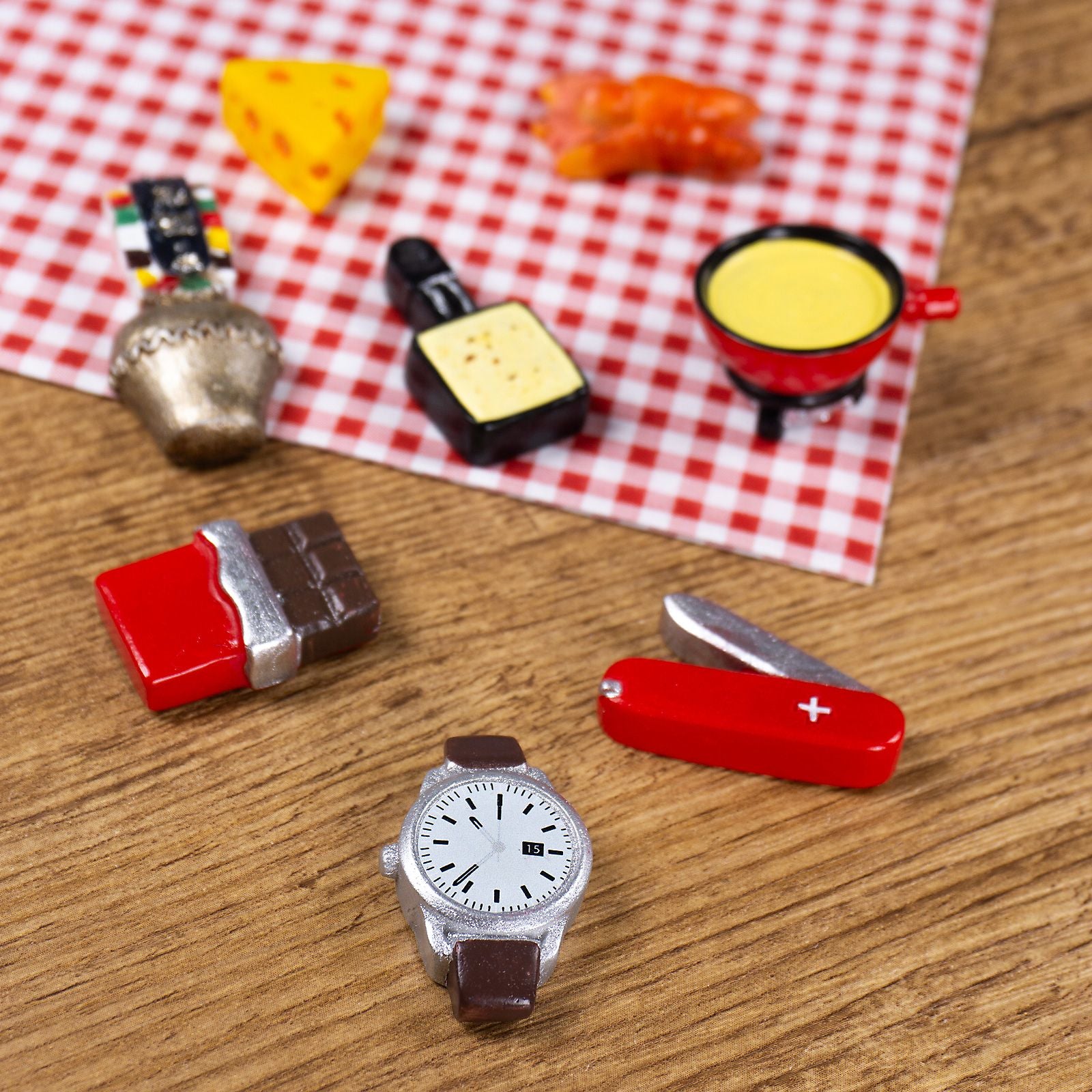 Set van 8 magneten Switzerland - Trendform