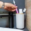 Distributeur de savon magnétique et/ou porte-brosse à dents - Silwy