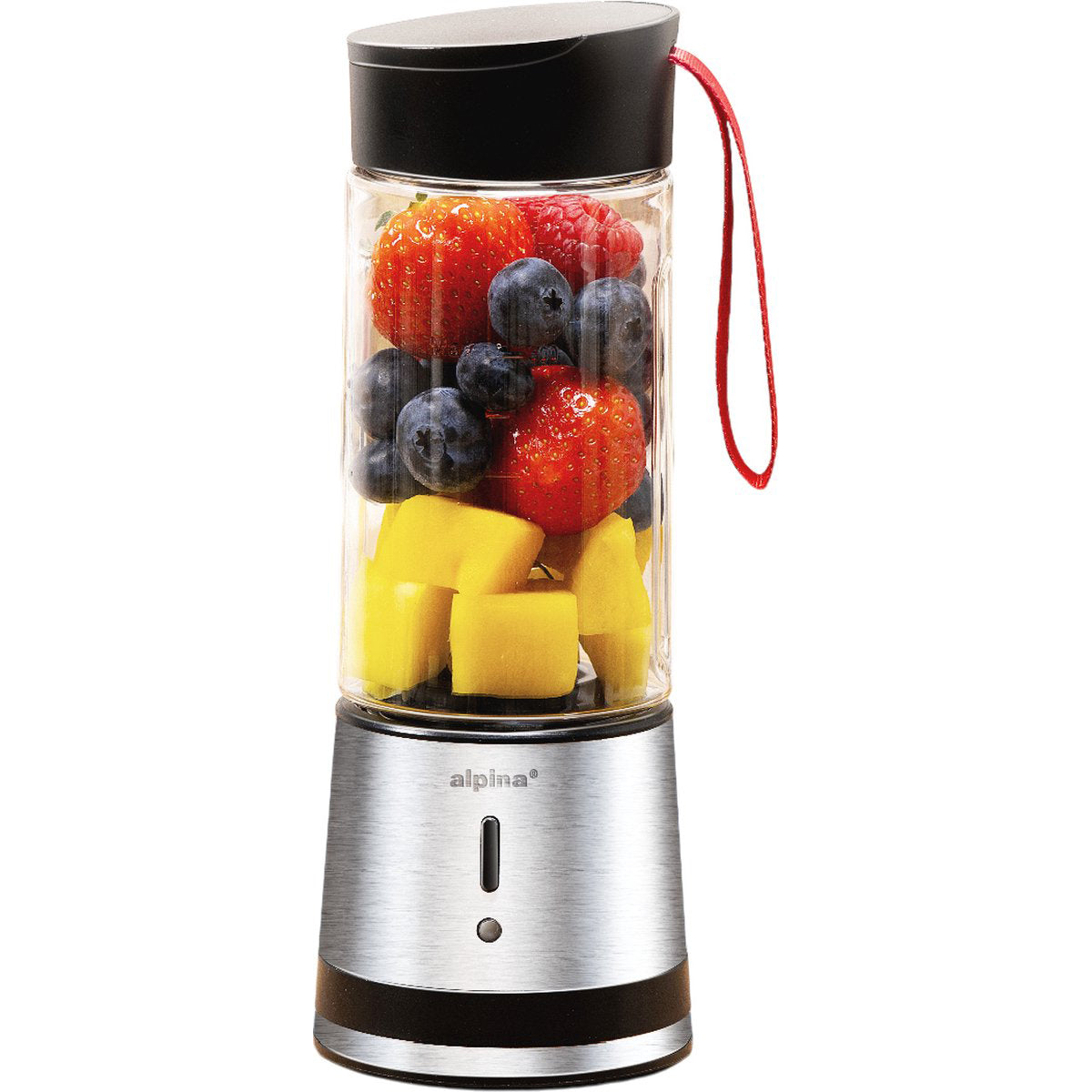 Smoothie maker or mini blender made of stainless steel with 125 W - Alpina