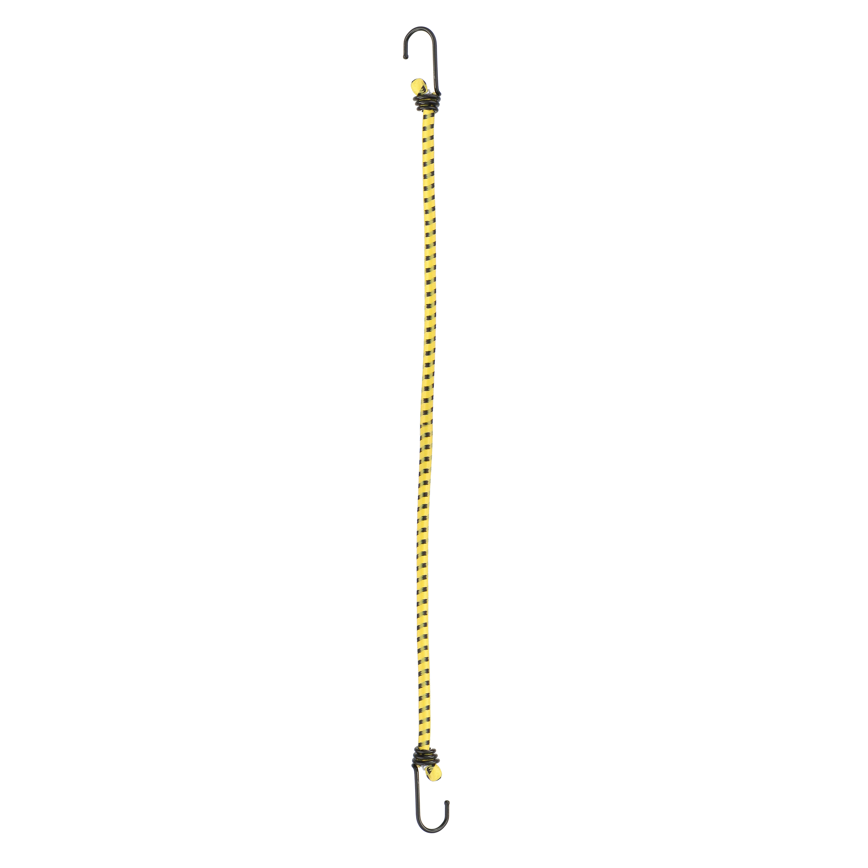 geel met zwarte spanband 