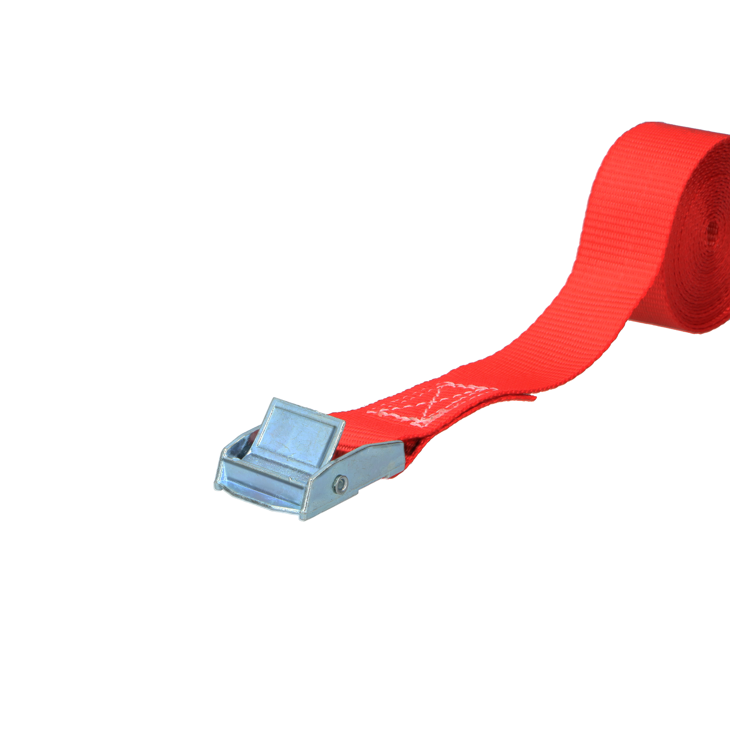 rood met metalen elastische bagageriem