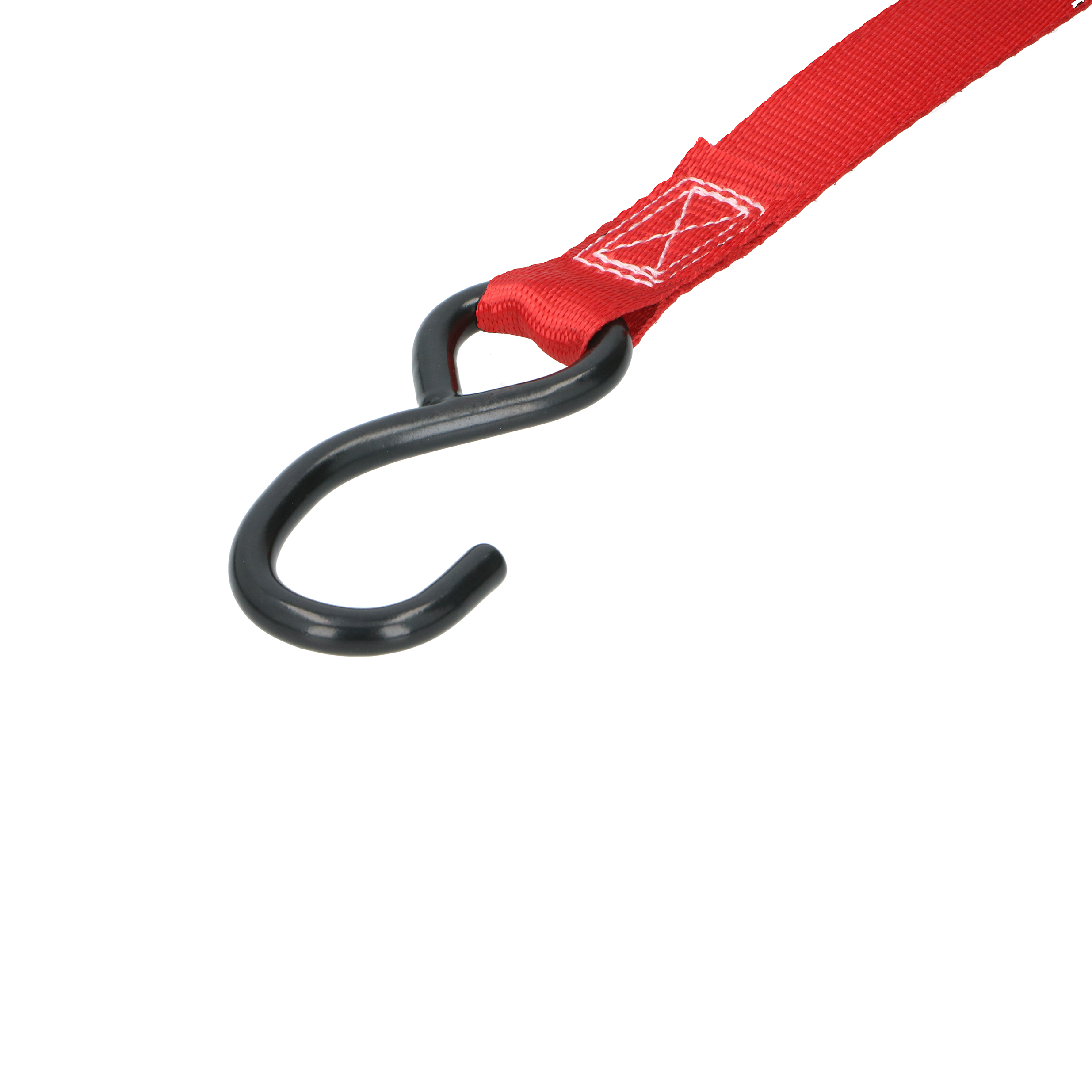 rood met zwarte spanband 