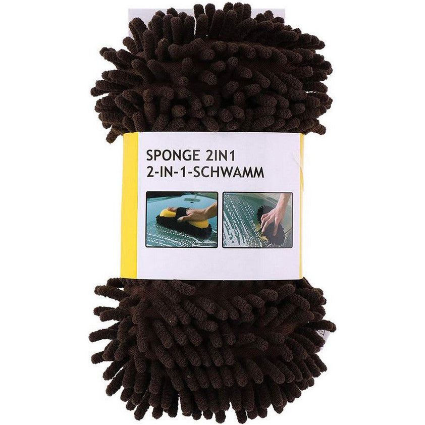 Double-sided microfiber sponge for cleaning vehicles Schwamm - Dunlop