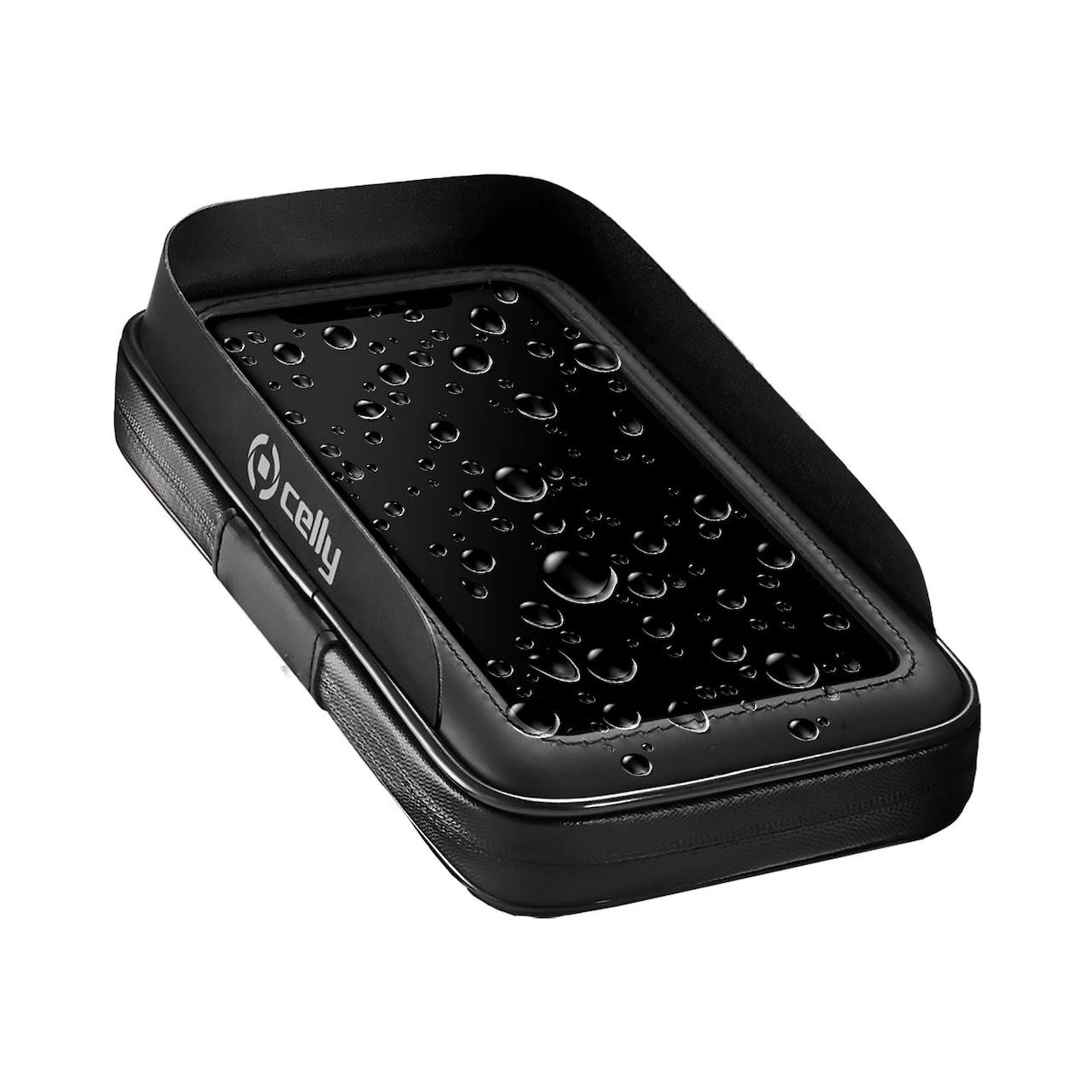 Phone holder for motorcycle handlebar ProRide - Celly