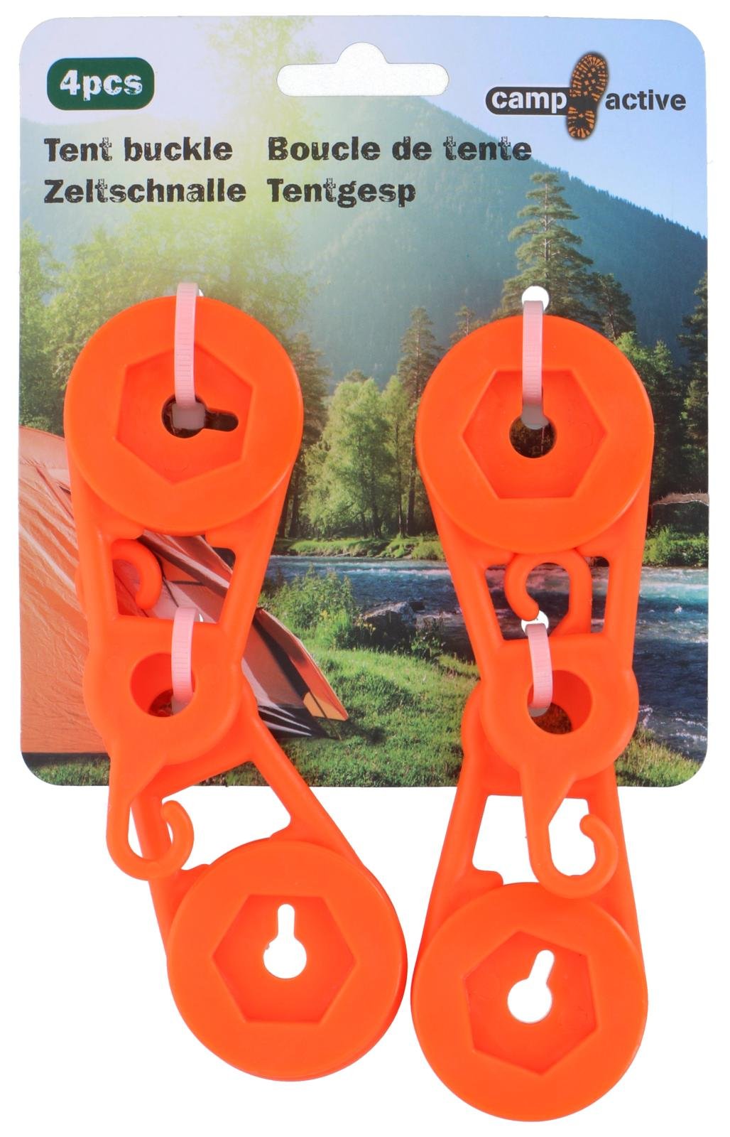 Tent buckles 4 pieces Camp Active