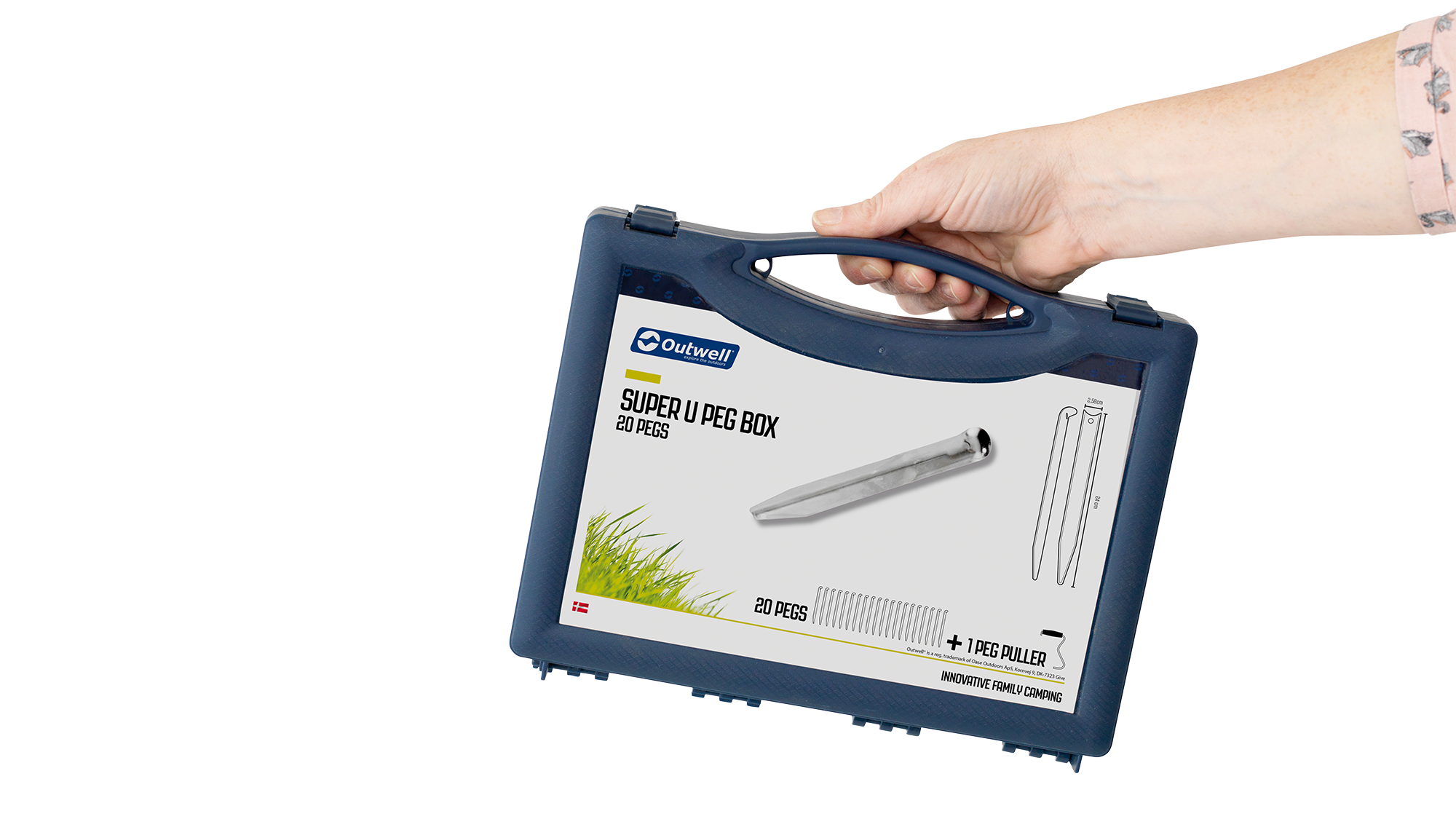 Zeltheringe 20 Stück in Box Super U - Outwell