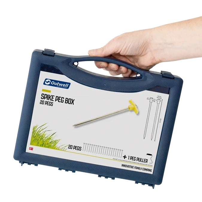Tent pegs or stakes 20 pieces Spike Peg Box - Outwell