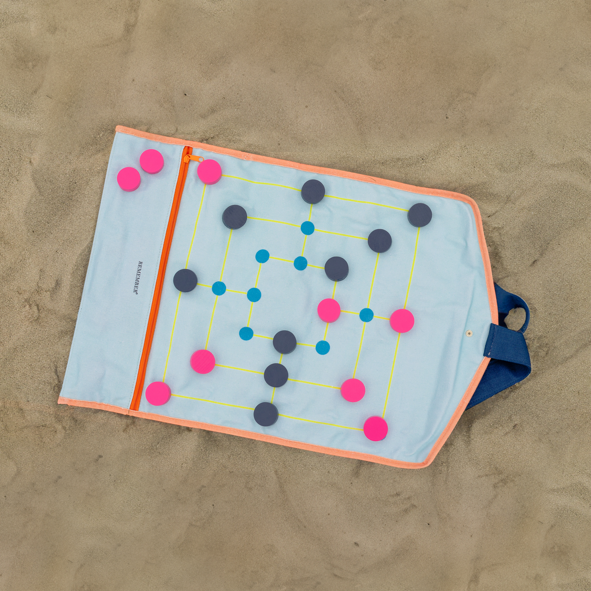 Textiel bordspel oprolbaar - Remember