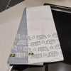 Theedoek - keukenhanddoek camper of caravan print - wit/grijs - set van 2 stuks - Pufz