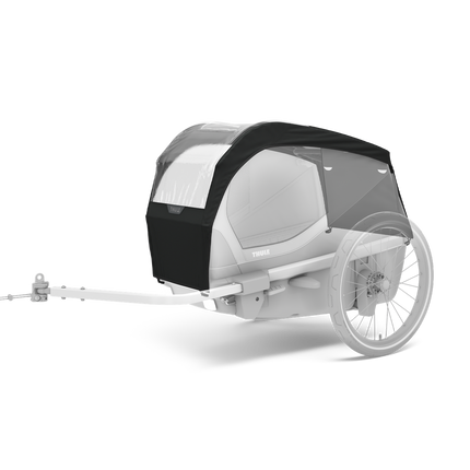 Regenhoes voor hondenfietskar Bexey - Thule