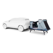 Thule Outset trekhaaktent voor 3 personen – Dark Slate