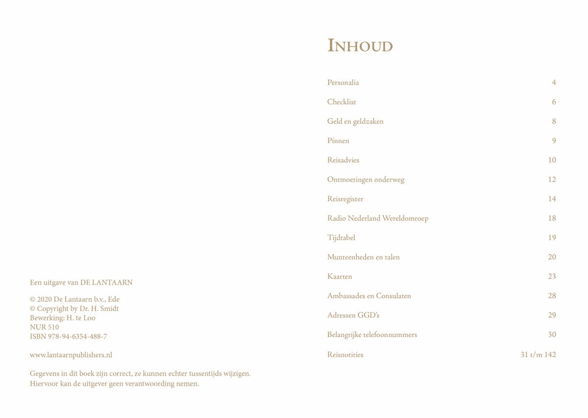 Travel travel diary Bergen - the place to keep all your travel stories and beautiful memories - Lantaarn Publishers