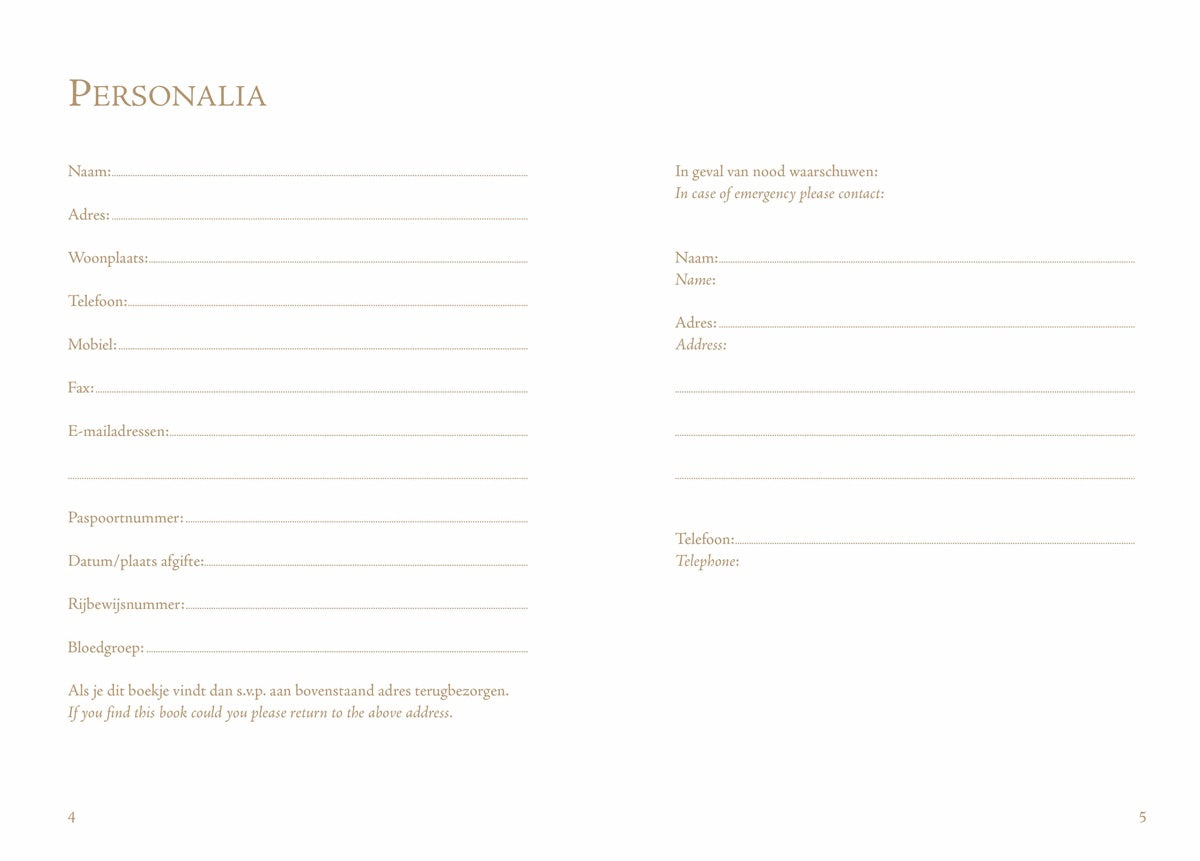 Travel travel diary Bergen - the place to keep all your travel stories and beautiful memories - Lantaarn Publishers