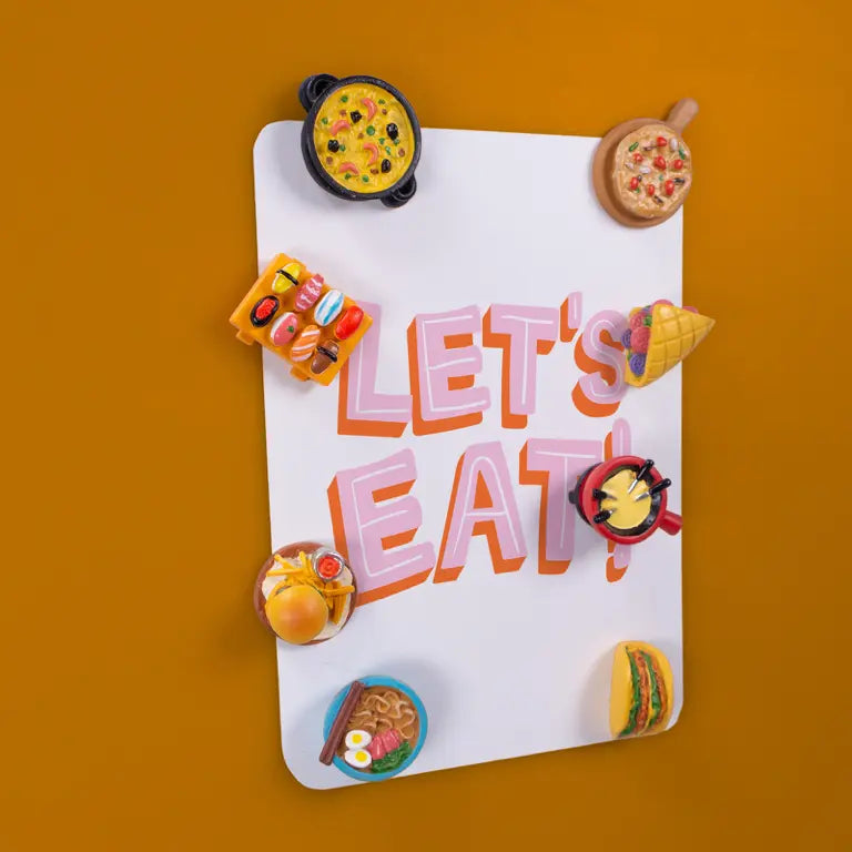 Set van 8 magneten World Food - Trendform